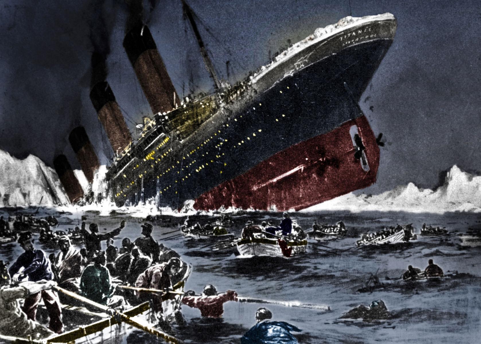 El hundimiento del Titanic Qué lo provocó